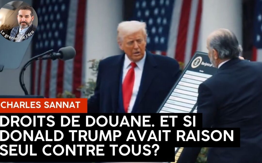 « Tout ce que l&rsquo;on vous cache sur les effets positifs des droits de douane de Trump ! ». L’édito de Charles SANNAT