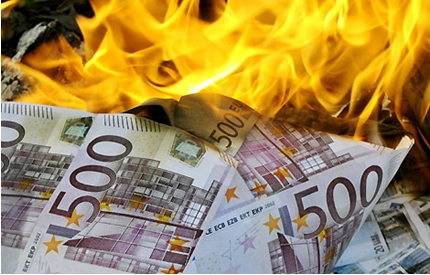 euros qui brulent