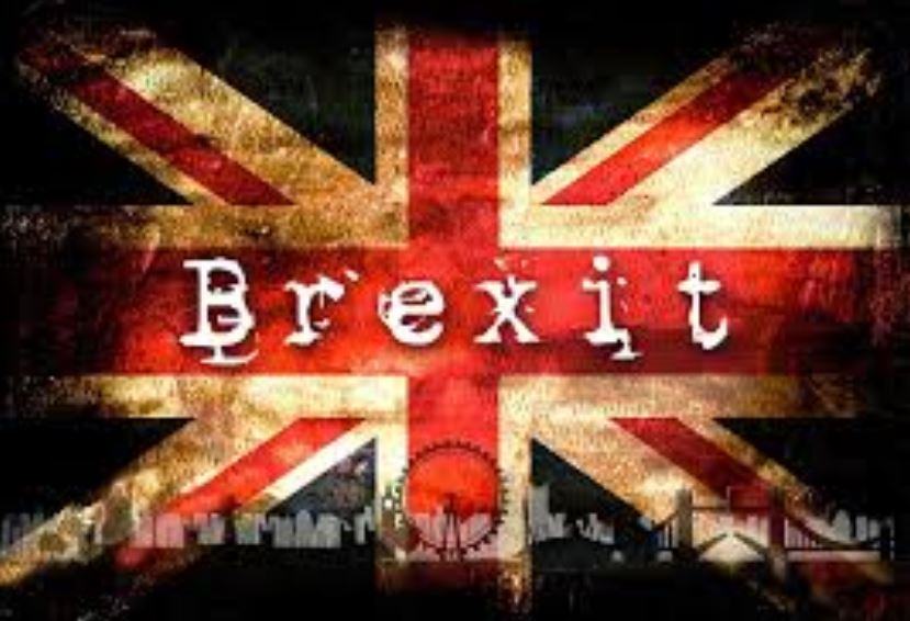 Hard brexit drapeau anglais