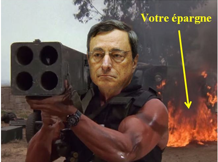 mario draghi-bazooka hélicoptère monétaire