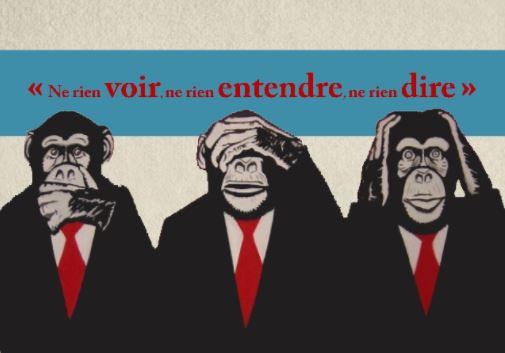 pensée conventionnel non conventionnel propagande les 3 singes